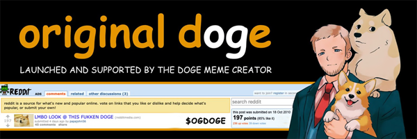 The Original Doge banner